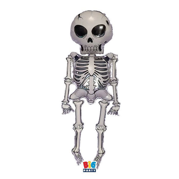 Immagine di Pall. Foil Forma Maxi cm.86 x 158 Skeleton