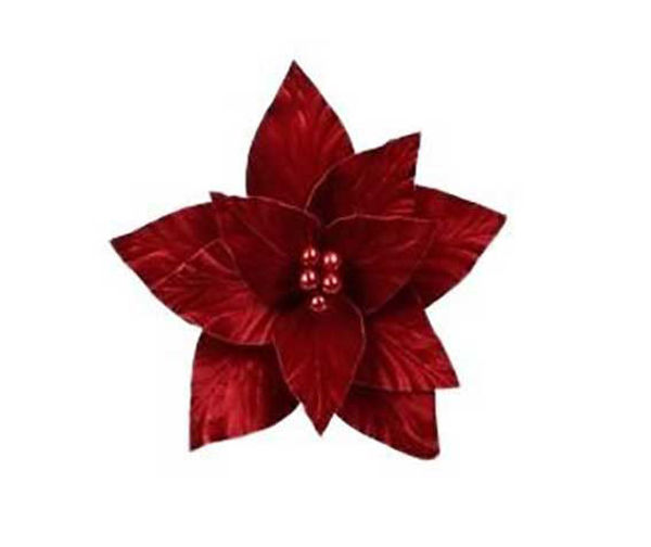 Pick Stella di Natale Rossa in Plastica