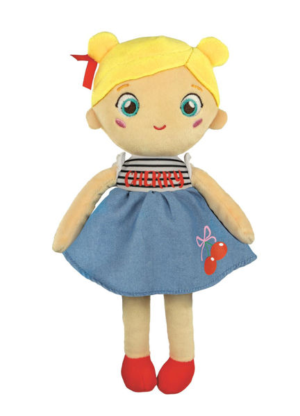 Immagine di Prima Bambolina Morbida Cherry Terry