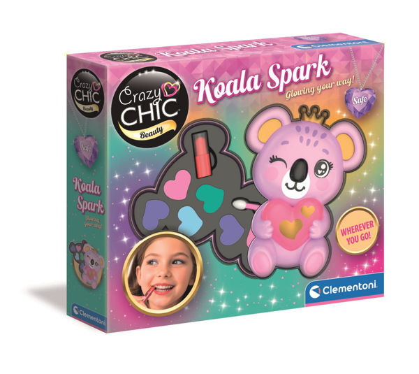 Crazy Chic Koala Spark Trousse Make Up Clementoni