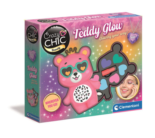 Crazy Chic Teddy Glow Trousse Make Up Clementoni