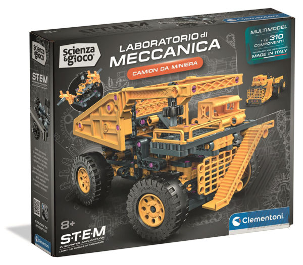 Laboratorio di Meccanica Camion da Miniera Clementoni 310 componenti