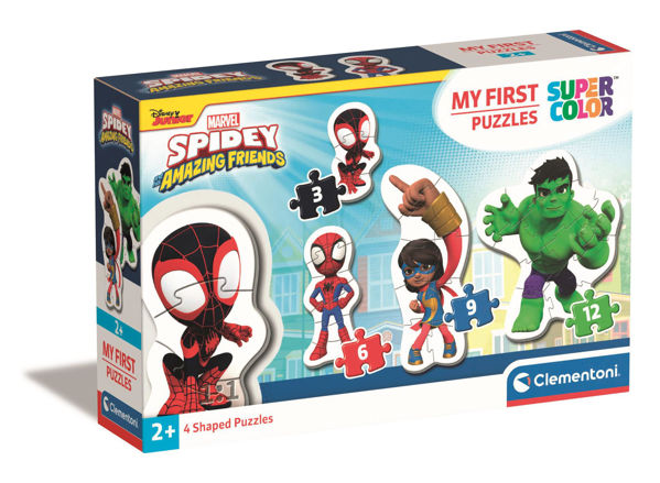 Immagine di I Miei Primi Puzzle Spidey 3 6 9 12 Pezzi