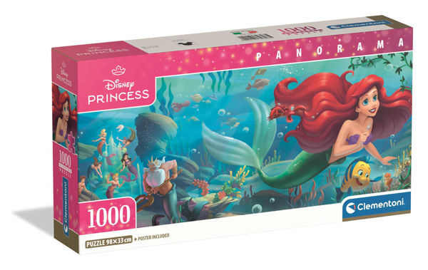 Immagine di Puzzle Panoramico 1000 Pezzi La Sirenetta Disney