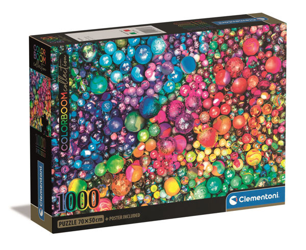 Puzzle 1000 Marvel Marbles Colorboom Compact Clementoni