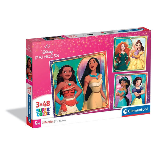 Immagine di Puzzle 3X48 Square Disney Princess