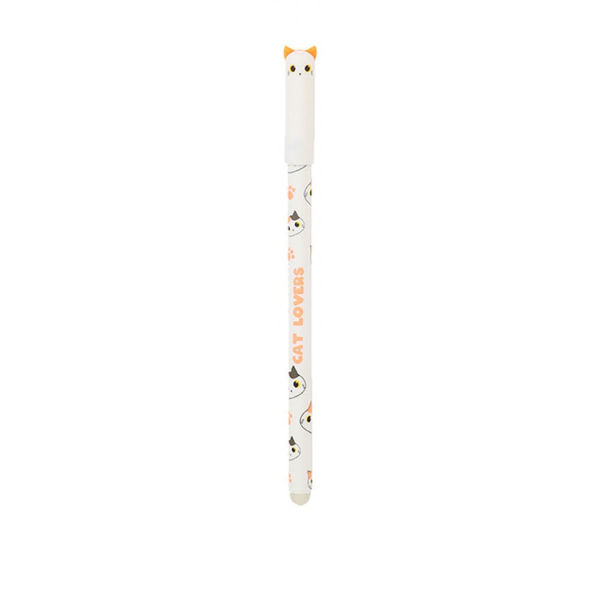 Penna Cancellabile con Tappo CAT Bianco