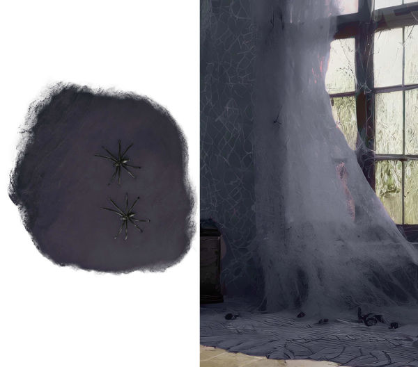 ragnatela nera Halloween 60 g Guirca