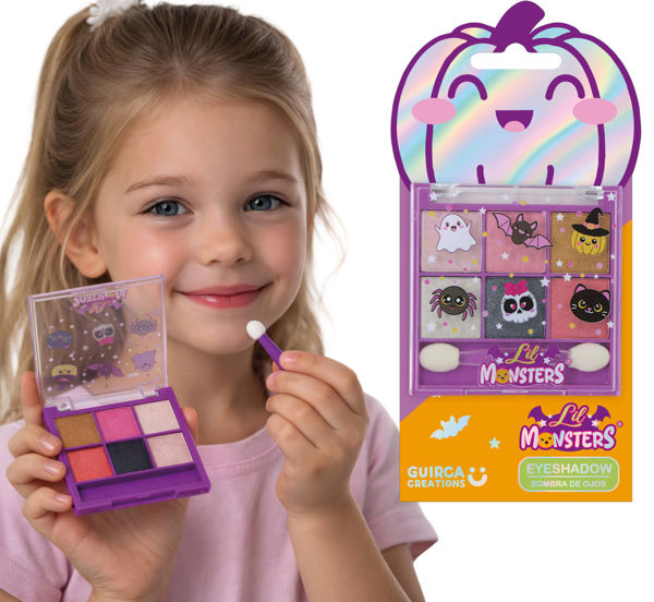 Lil Monsters palette ombretti 6 colori bambini Guirca Halloween