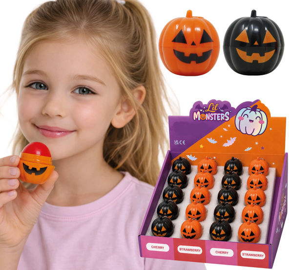 Lil Monsters balsamo labbra zucca 8 g bambini Guirca Halloween
