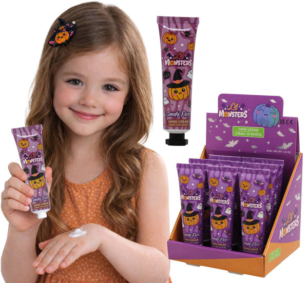 Lil Monsters crema mani zucchero filato 30 ml Guirca bambini