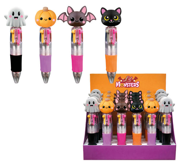 Lil Monsters penna multicolore assortita bambini Guirca Halloween