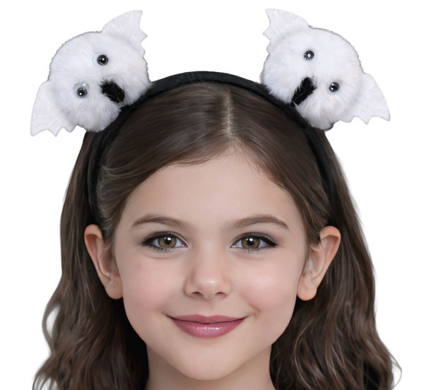 cerchietto fantasmi Halloween per bambina Guirca