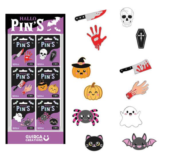 set 2 spille Halloween assortite Guirca vendita singola