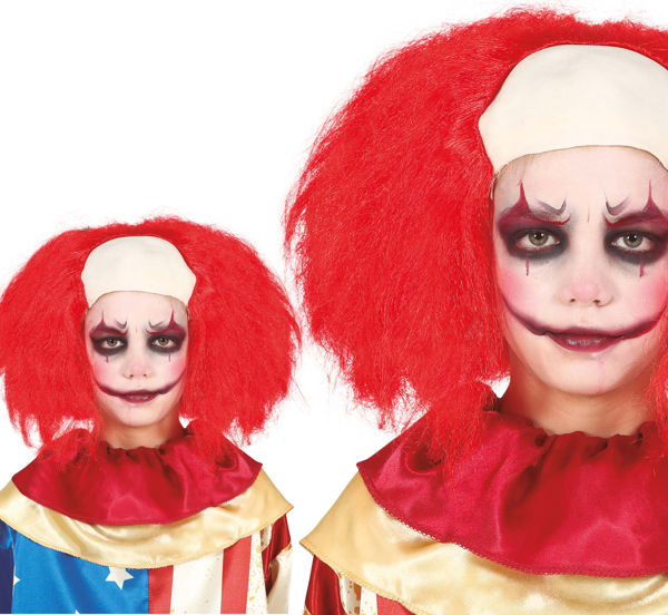 Immagine di Parrucca Clown Testa Calva Bambino