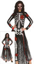 costume Catrina Fiore donna taglia 42-44 Guirca Halloween