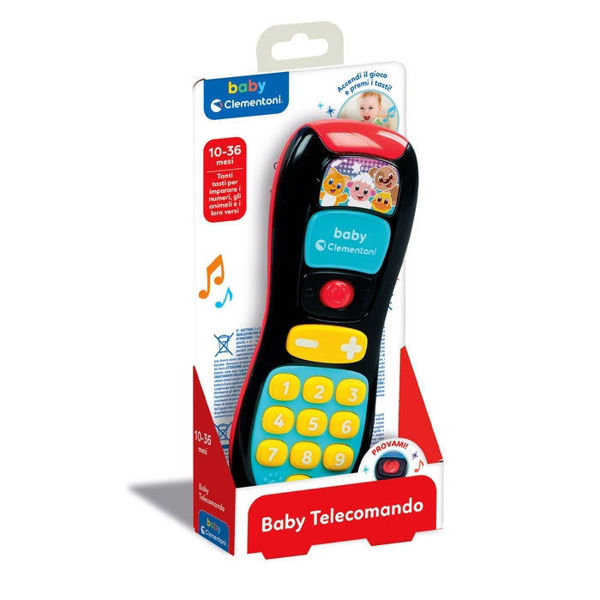Baby Telecomando elettronico parlante Clementoni 10-36 mesi