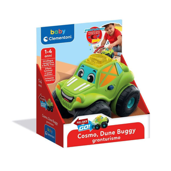 Cosmo Dune Buggy Gran Turismo Clementoni con funzione Pull-Back