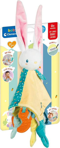 Soft Cuddles Bunny doudou coniglietto Baby Clementoni