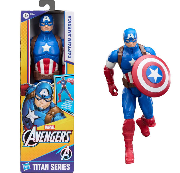 Immagine di Captain America Titan Hero Action Figure 30 cm