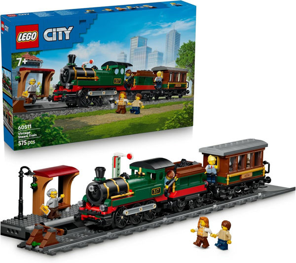 Immagine di LEGO City Treno a Vapore Vintage