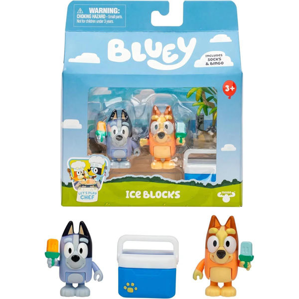 Immagine di Bluey 2 Personaggi Ice Blocks