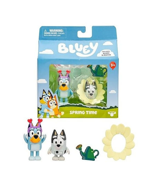 Immagine di Bluey 2 Personaggi Spring Time
