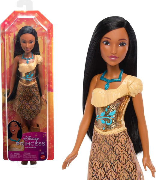 Immagine di Bambola Disney Princess Pocahontas con Abito e Accessori