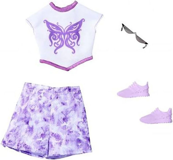 Immagine di Barbie Set Abiti Moda con 2 Accessori