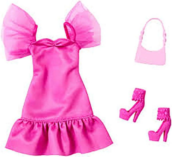 Immagine di Barbie Set Abiti Moda con 2 Accessori
