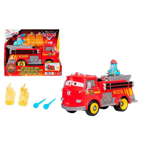 Immagine di Cars Red e Guido Camion Pompieri Sfreccia e Soccorri
