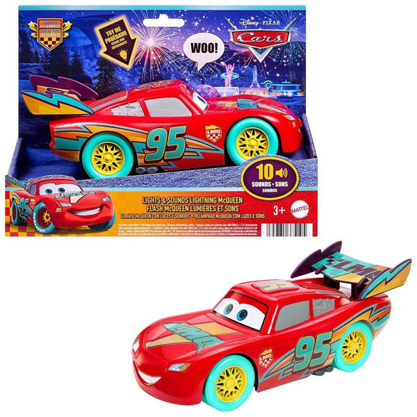 Immagine di Cars Saetta McQueen Giocattolo con Luci e Suoni