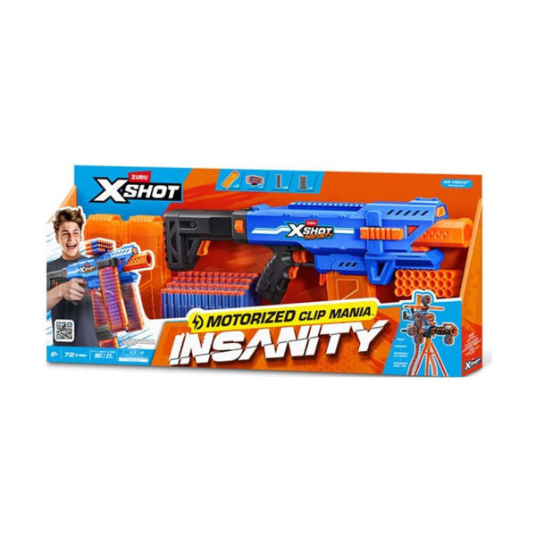 Immagine di X-Shot Clip Mania Motorizzato 72 Dardi