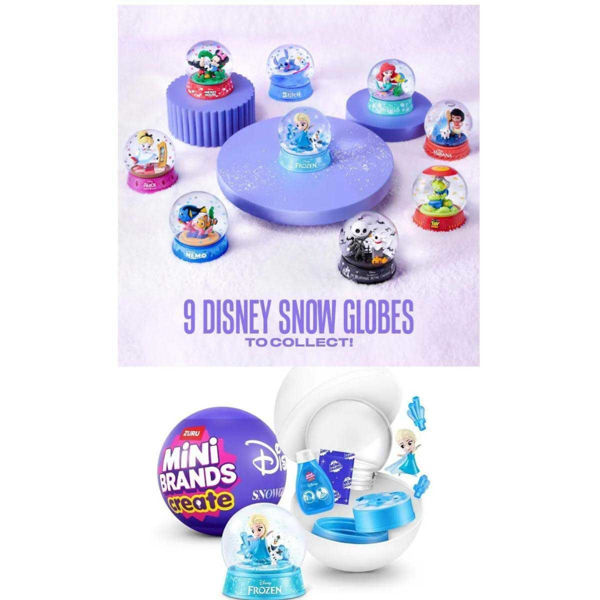 Immagine di Mini Brands Create Disney Palla di Neve Sorpresa