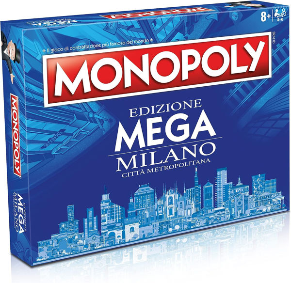 Immagine di Monopoly Mega Milano Città Metropolitana Gioco da Tavolo