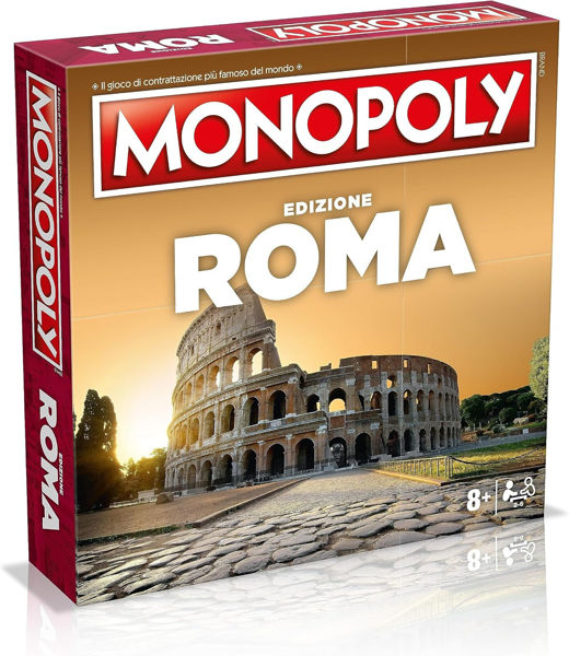 Immagine di Monopoly Roma Gioco da Tavolo Edizione Città