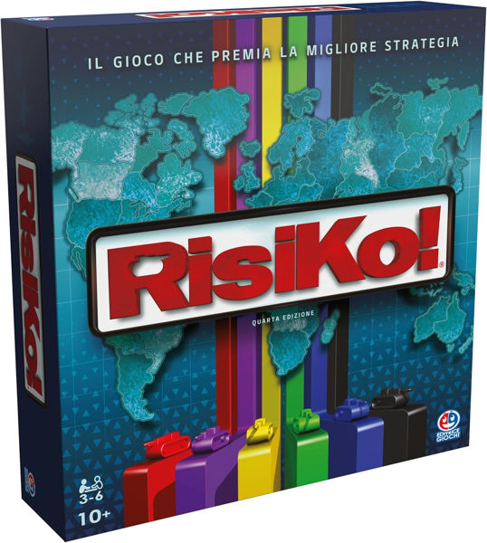 Immagine di Risiko! Quarta Edizione Gioco da Tavolo di Strategia