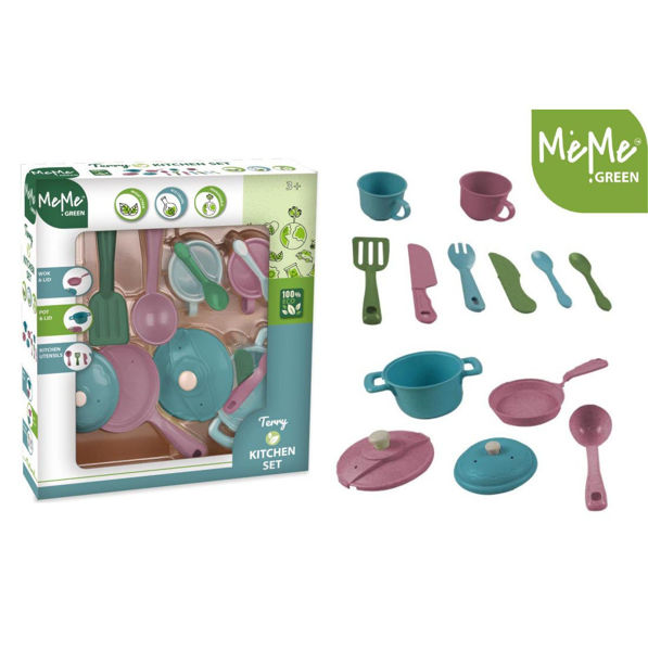 Immagine di MeMe Green Terry Set Cucina Giocattolo