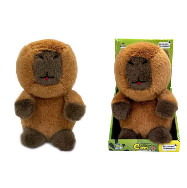 Immagine di Happy Cappy Capibara Interattivo Registra e Ripete