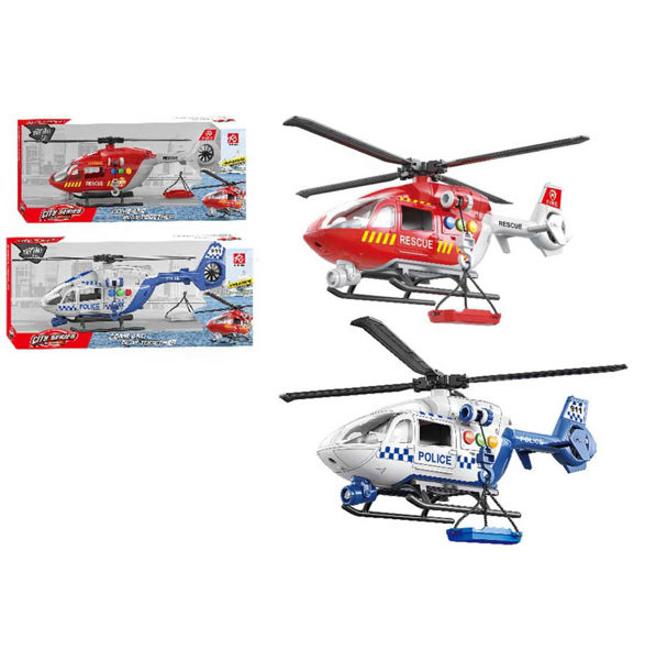 Immagine di Elicottero di Soccorso con Luci e Suoni Assortito