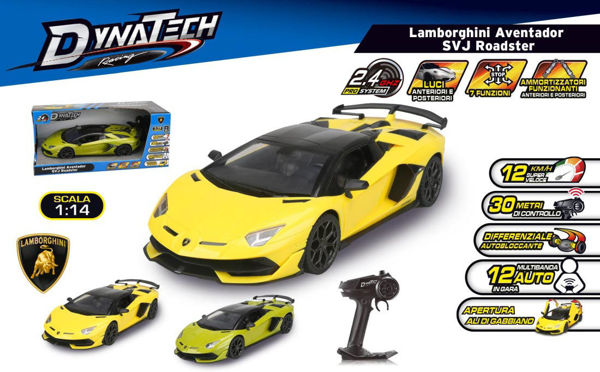 Immagine di Lamborghini Aventador SVJ Radiocomandata Scala 1:14 con Pack
