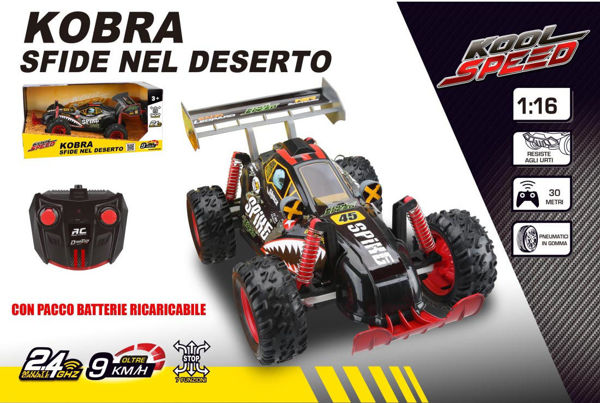 Immagine di Kobra Sfida nel Deserto Veicolo Radiocomandato 1:10 con Pack
