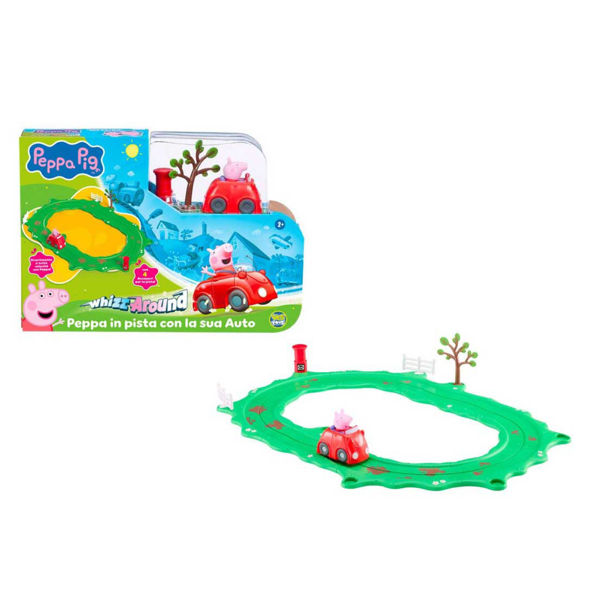 Immagine di Peppa Pig Pista Giocattolo con Veicolo Incluso