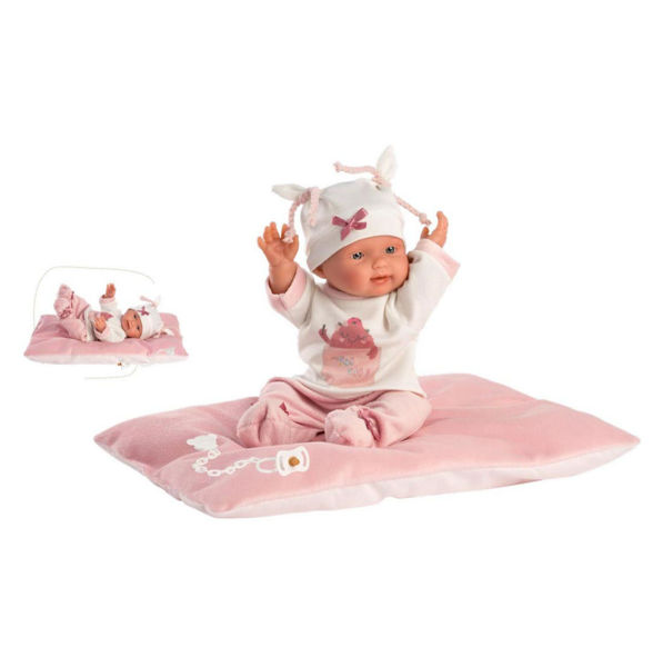 Immagine di Bambola Reborn Bebita in Vinile 26 cm con Cuscino