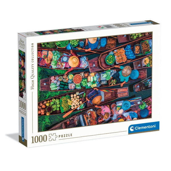 Immagine di Puzzle 1000 Pezzi Mercato Galleggiante Thailandese