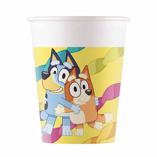 Bicchieri 200 cc Bluey 8 pezzi