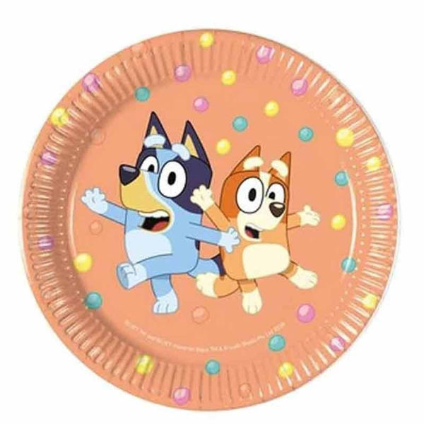 Piatti 19,5 cm Bluey 8 pezzi